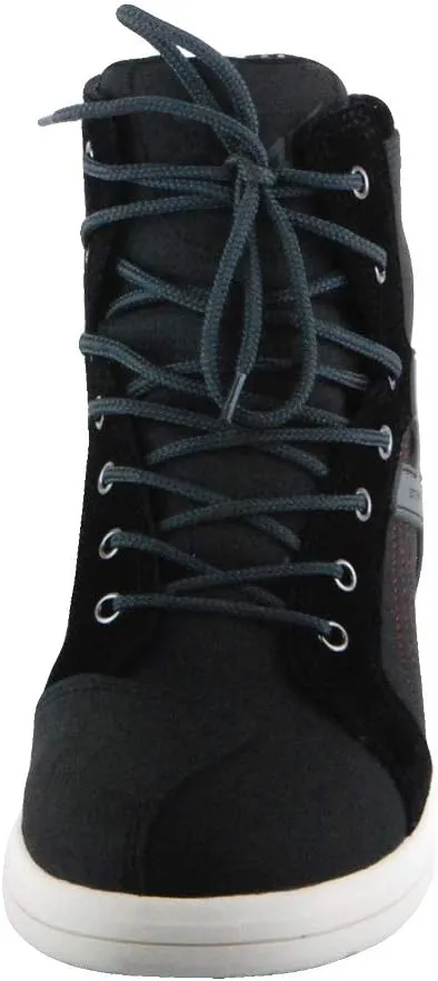 1Storm Men's Motorcycle Boots Rider Racing Black Hiking Trekking Outdoor Boots