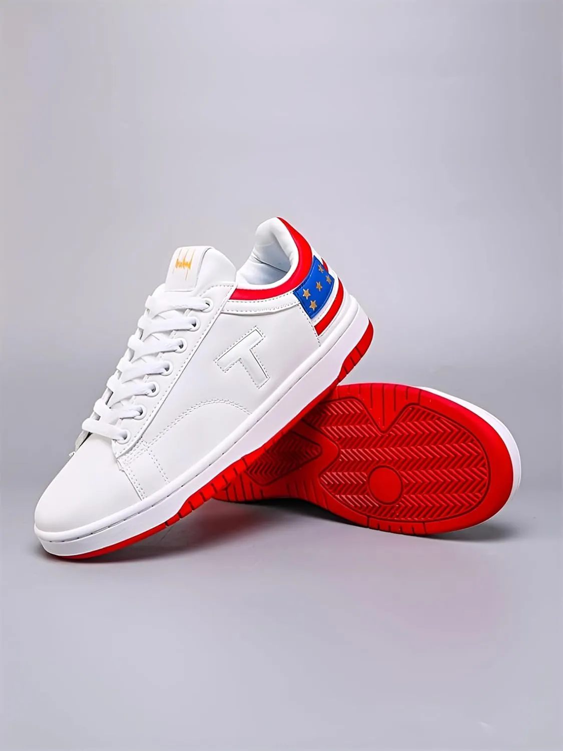 2025 Gold T Sneakers Shoes for Men Women Youth Sneakers Men Never Surrender Shoes High Top Fashion Sneakers