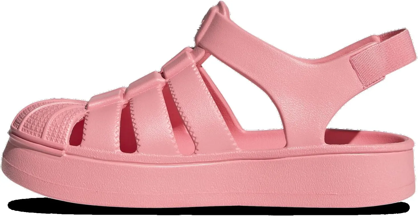 Adidas Originals Superstar Sandal - Girls' Preschool (JI2799, Semi Pink Spark/Semi Spark)