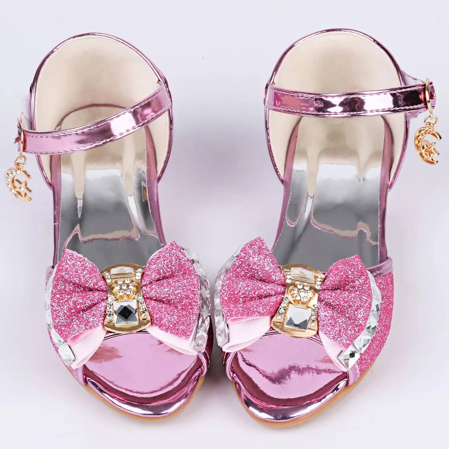Amtidy Toddler Little Girl Mary Jane Dress Shoes - Ballet Flats for School Party Dress Shoes