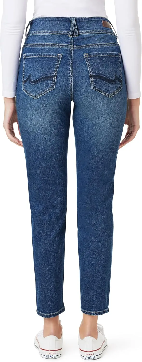 Angels Forever Young Women's Curvy Skinny Jeans
