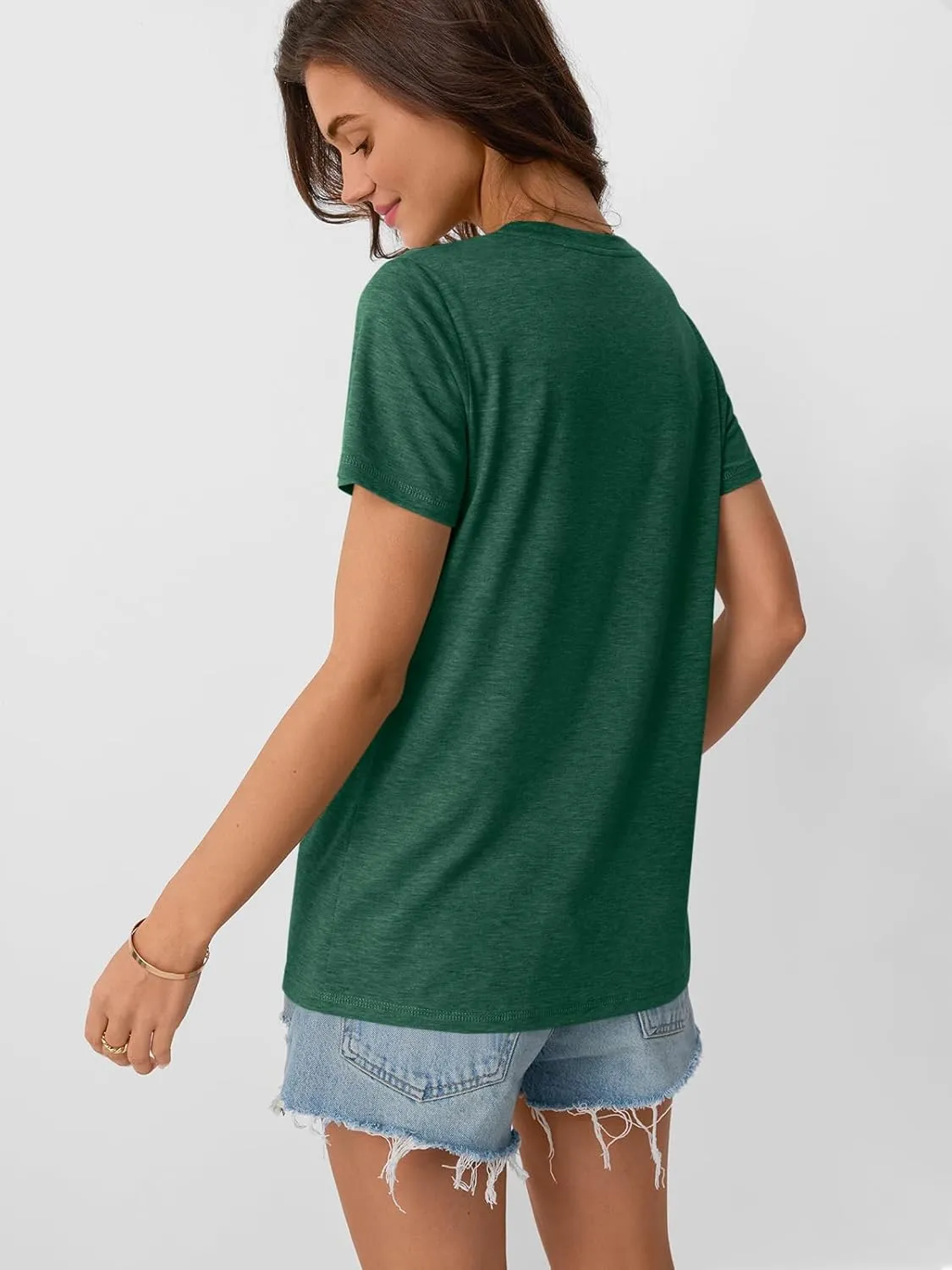 AUTOMET Womens Summer Tops Workout Shirts Beach Vacation Outfits Business Tshirts Dressy Fashion Spring Clothes 2025