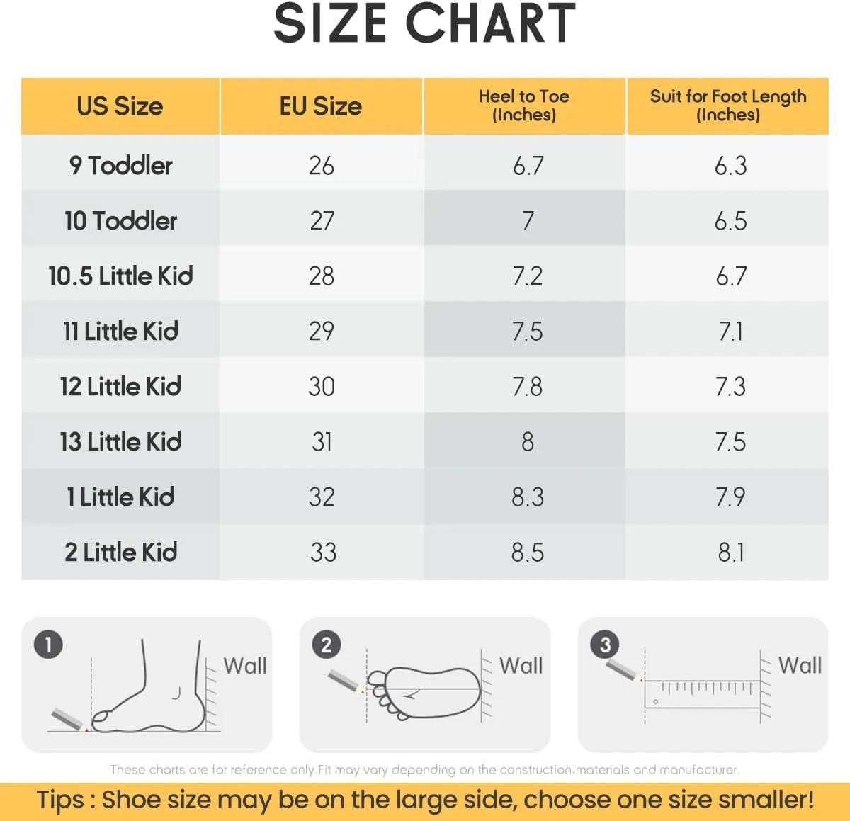 Balabala Little Kids Suede Winter Snow Boots, Warm Fur Lining Comfortable Mini Boots for Toddler Boys Girls