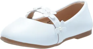 Ballerina Flats - Girls Classic Leatherette Ballet Shoe (Toddler Little Kid Big Kid)