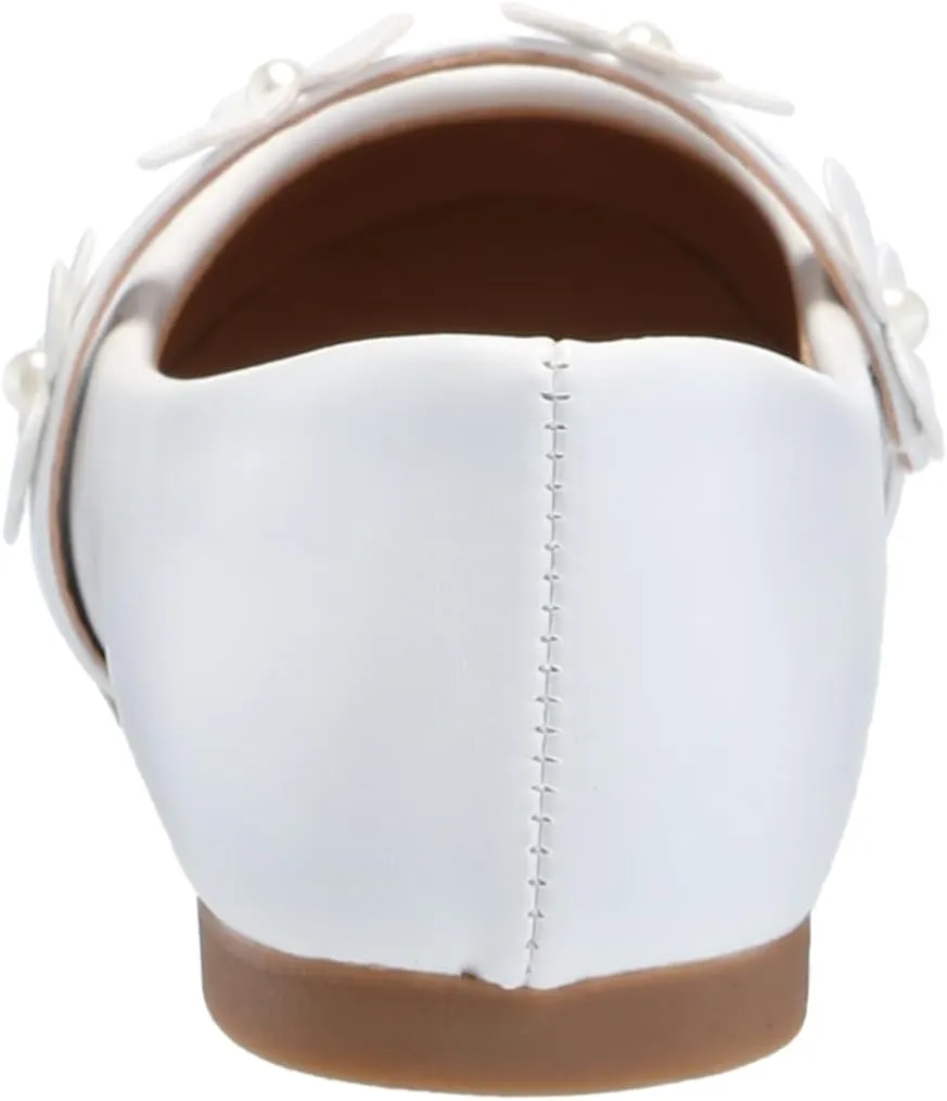 Ballerina Flats - Girls Classic Leatherette Ballet Shoe (Toddler Little Kid Big Kid)