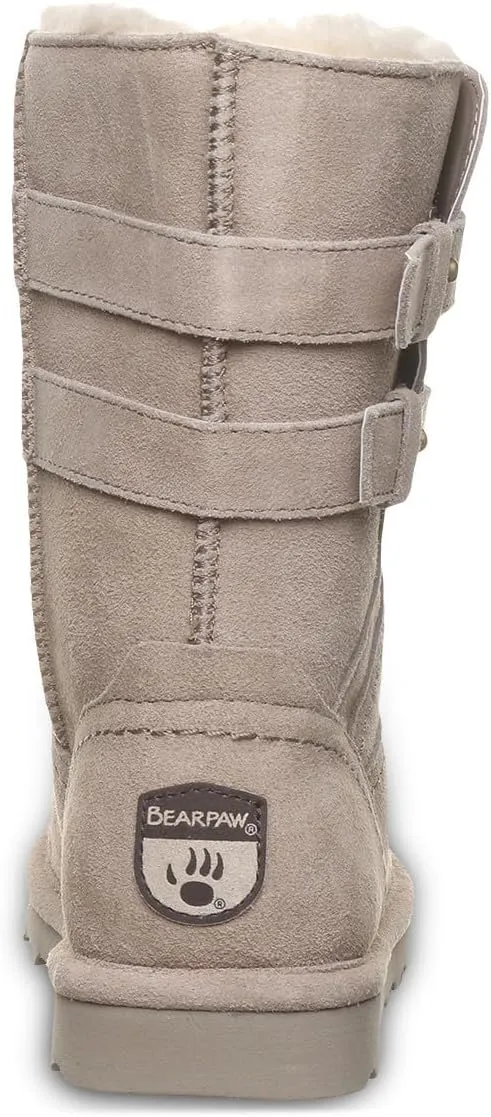 BEARPAW Women's Aurelia Boot | Women's Boot Classic Suede | Women's Pull On Boot | Comfortable Winter Boot | Multiple Colors & Sizes