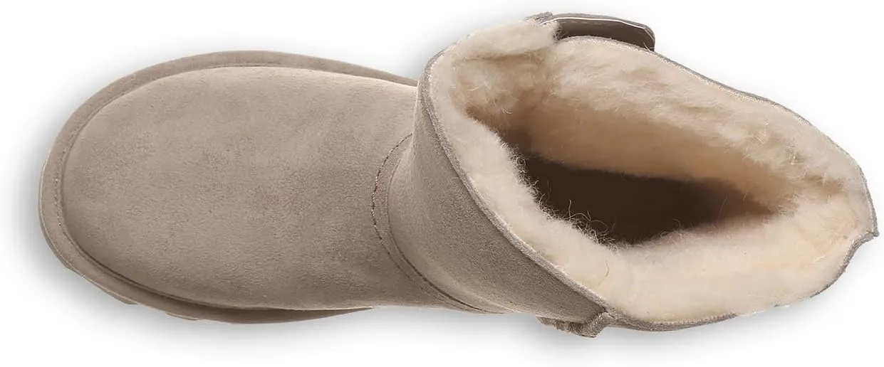 BEARPAW Women's Aurelia Boot | Women's Boot Classic Suede | Women's Pull On Boot | Comfortable Winter Boot | Multiple Colors & Sizes