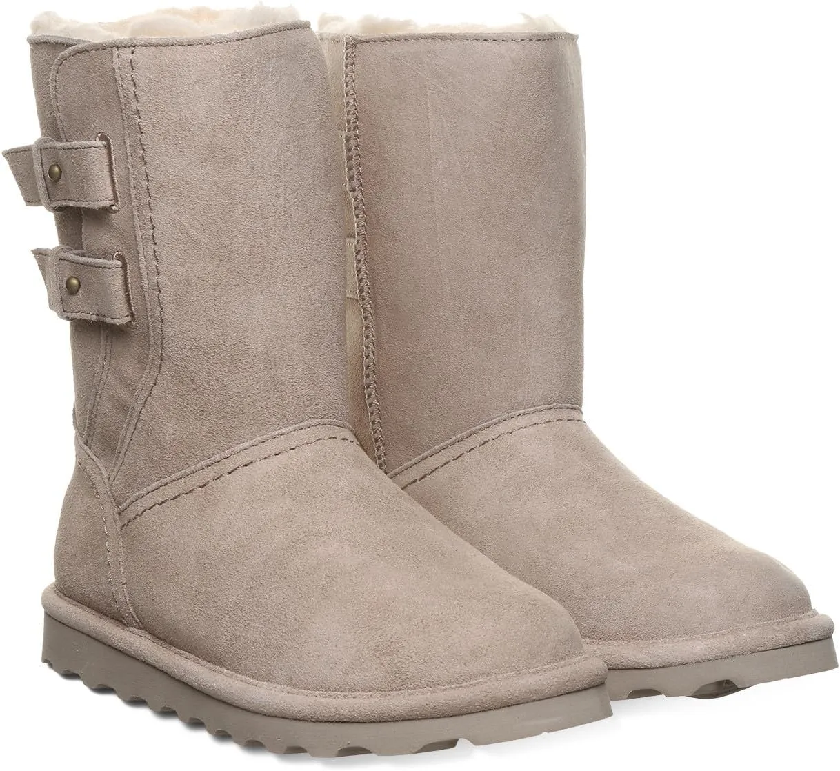 BEARPAW Women's Aurelia Boot | Women's Boot Classic Suede | Women's Pull On Boot | Comfortable Winter Boot | Multiple Colors & Sizes