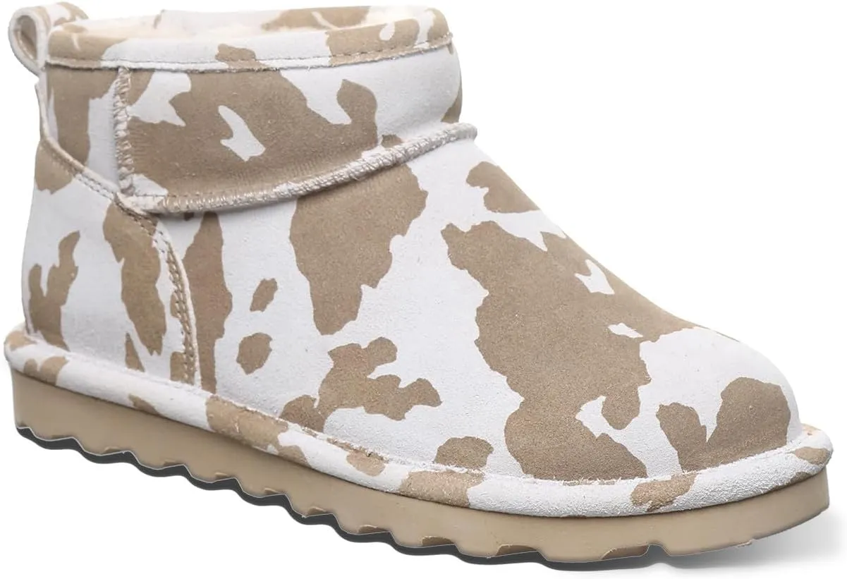 BEARPAW Women's Shorty Exotic Boot | Women's Ankle Boot | Comfortable Winter Boot