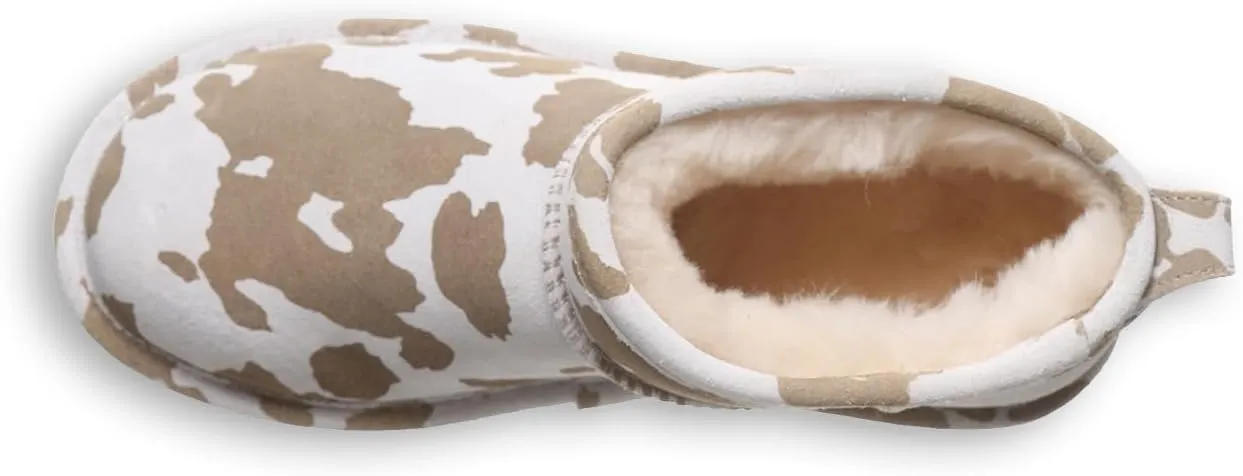 BEARPAW Women's Shorty Exotic Boot | Women's Ankle Boot | Comfortable Winter Boot