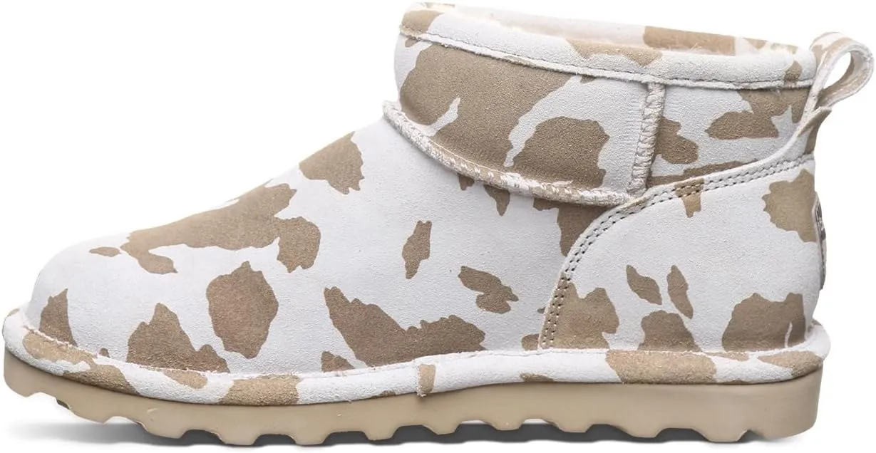 BEARPAW Women's Shorty Exotic Boot | Women's Ankle Boot | Comfortable Winter Boot