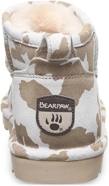 BEARPAW Women's Shorty Exotic Boot | Women's Ankle Boot | Comfortable Winter Boot