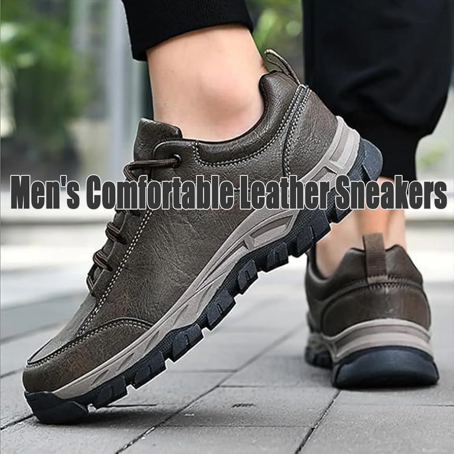 Bestofoot Mens Shoes, Bestofoot Orthopedic Mens Sneakers, Men's Breathable Lightweight Comfy Shoes with Arch Support