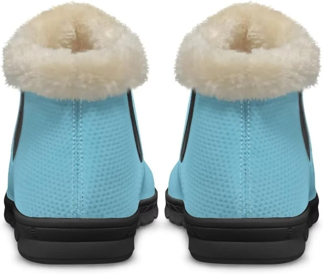 Binienty Snow Boots for Women Anti-Slip Fur Fleece Lined Ankle Boot Winter Boots Outdoor