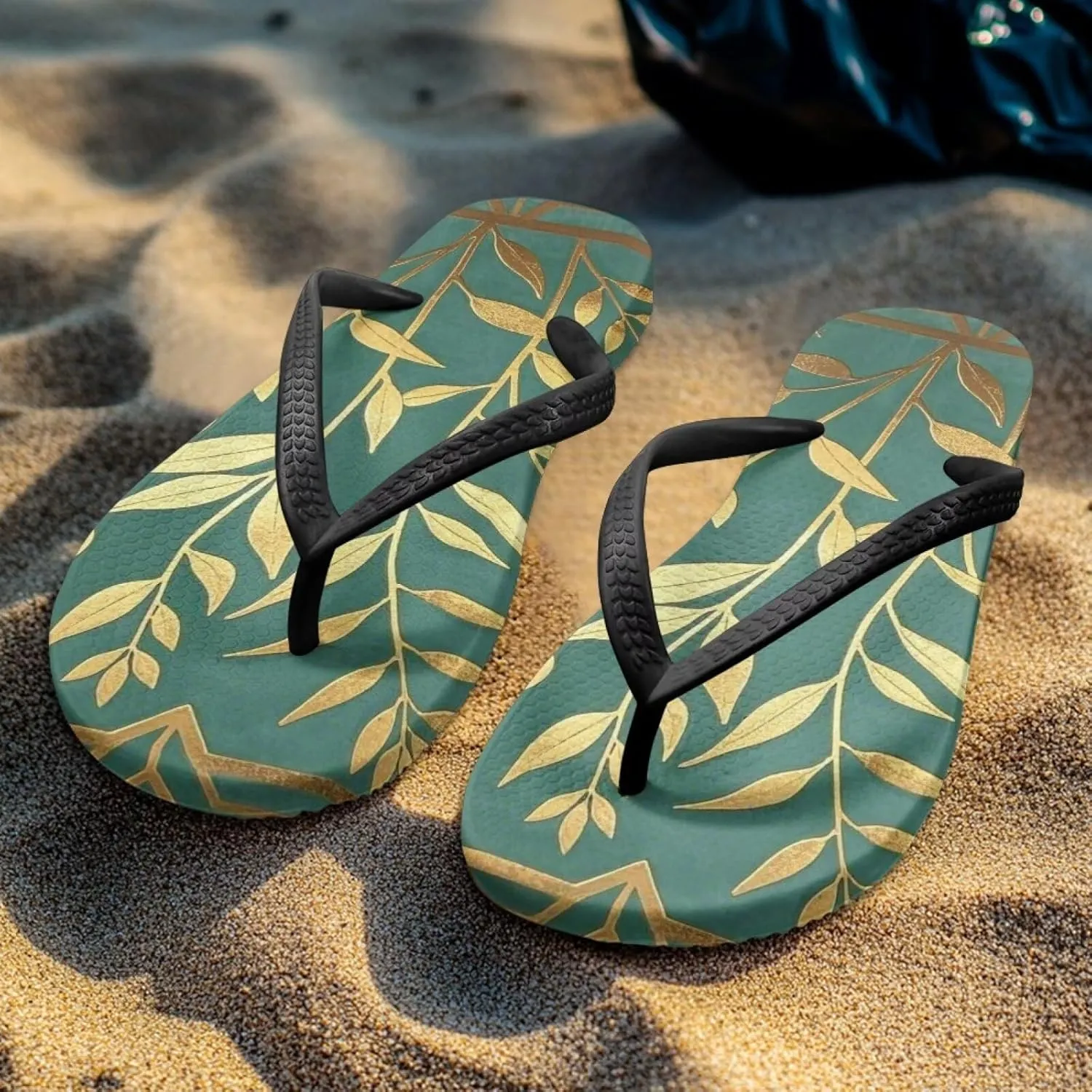 Binienty Women Flip Flops Fashion Slide Sandals Non Slip Summer Slippers Bathroom Shower Shoes US 5-9