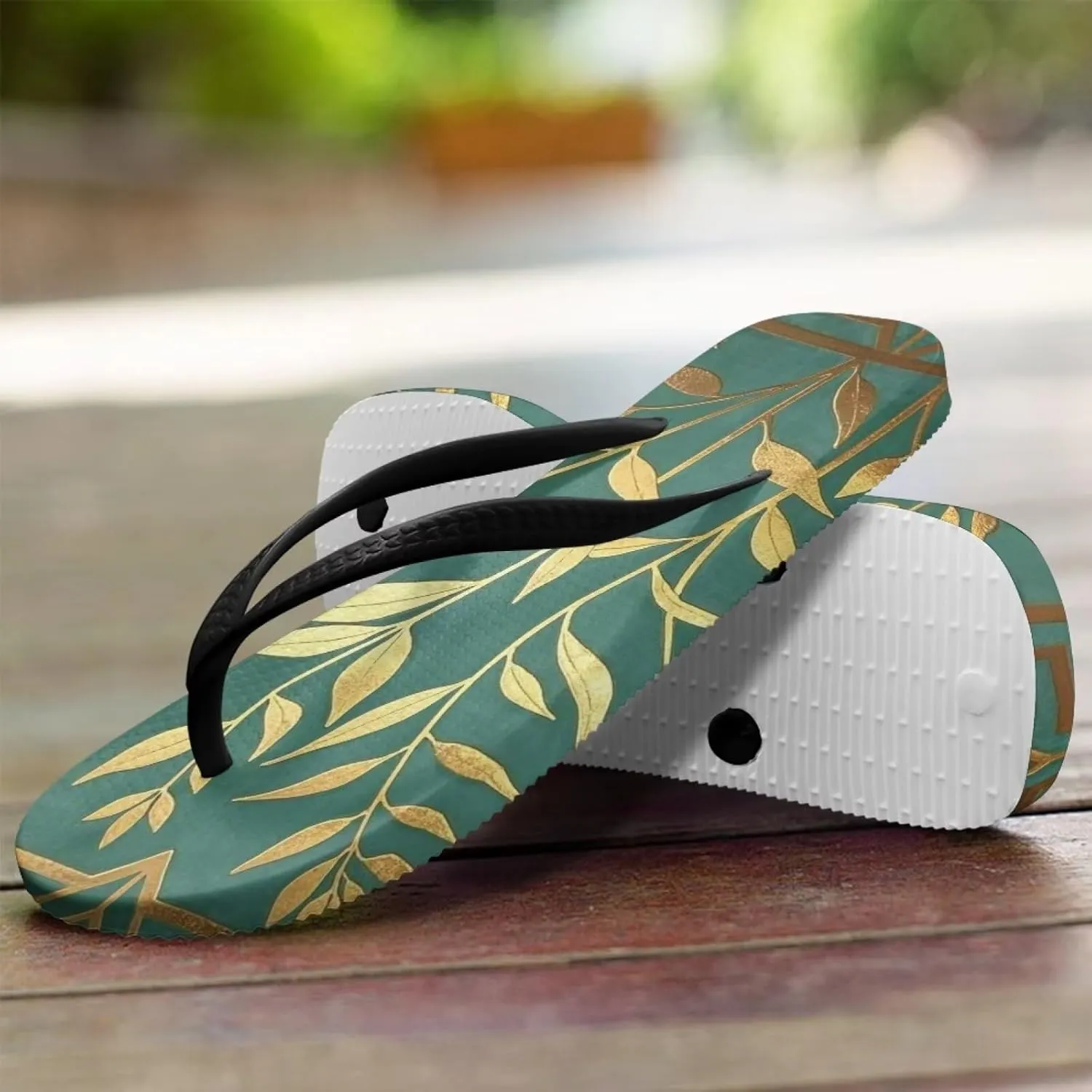 Binienty Women Flip Flops Fashion Slide Sandals Non Slip Summer Slippers Bathroom Shower Shoes US 5-9
