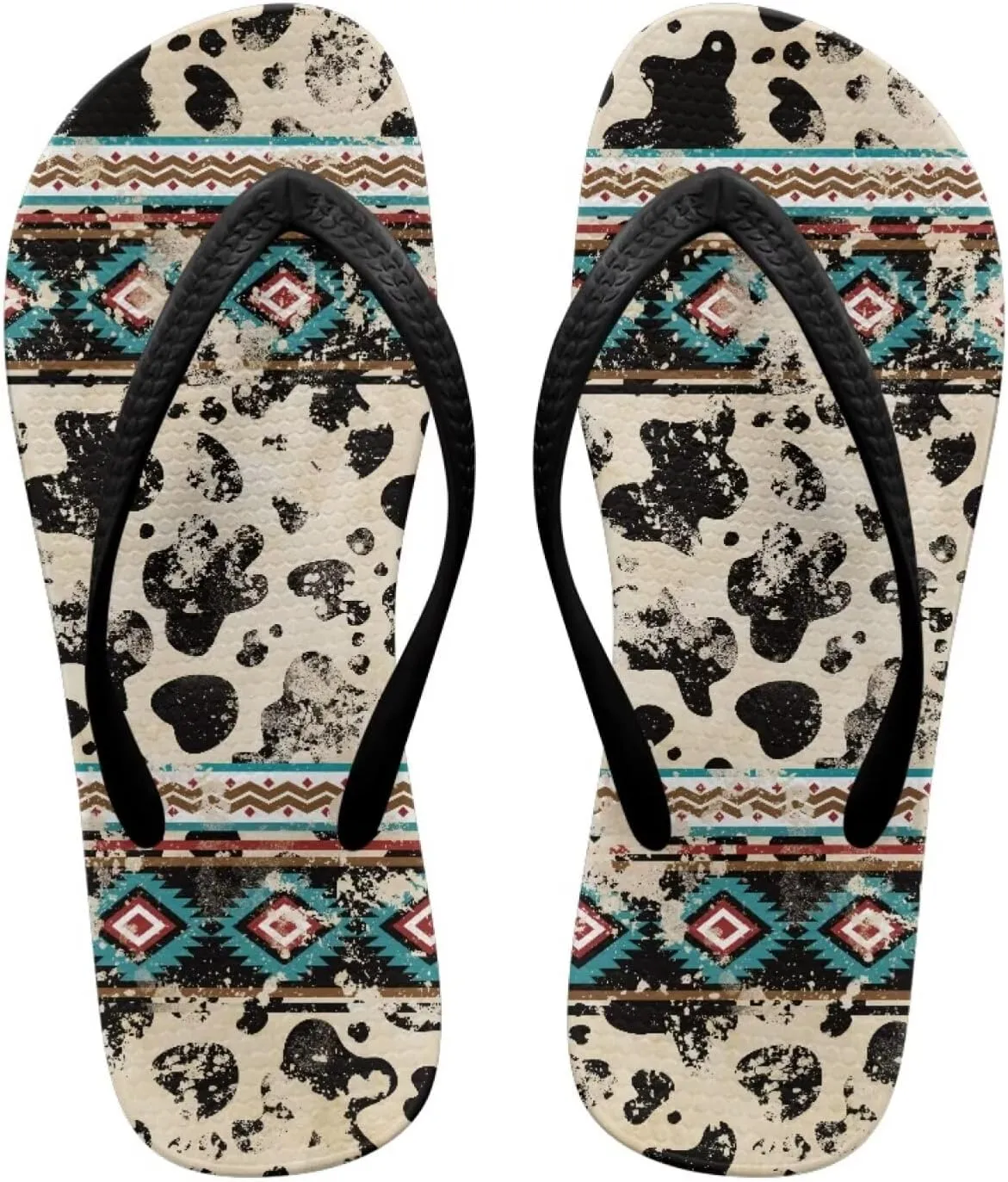 Binienty Womens Flip Flops Comfortable Yoga Mat Walking Thong Sandals Slip On Gym Beach Shower Shoe US 5-9