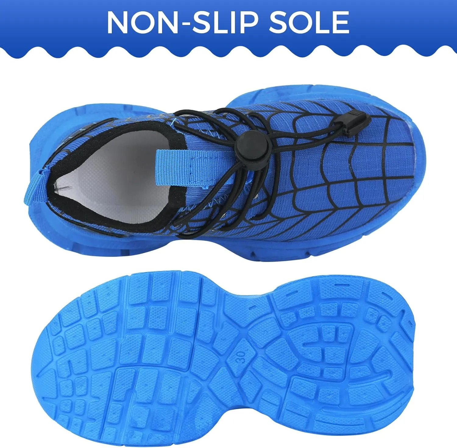 Boy Festive Tennis Shoes for Children's Parties Breathable Light Up LED Shoes for Kids