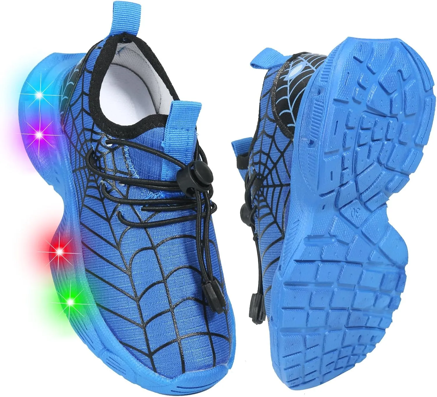 Boy Festive Tennis Shoes for Children's Parties Breathable Light Up LED Shoes for Kids
