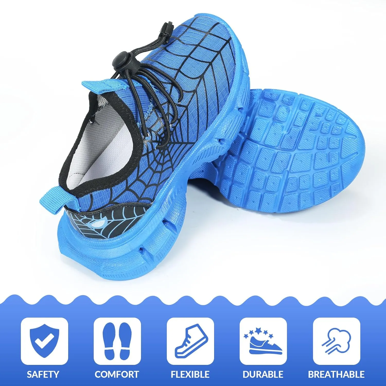 Boy Festive Tennis Shoes for Children's Parties Breathable Light Up LED Shoes for Kids