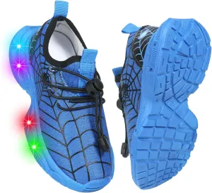 Boy Festive Tennis Shoes for Children's Parties Breathable Light Up LED Shoes for Kids