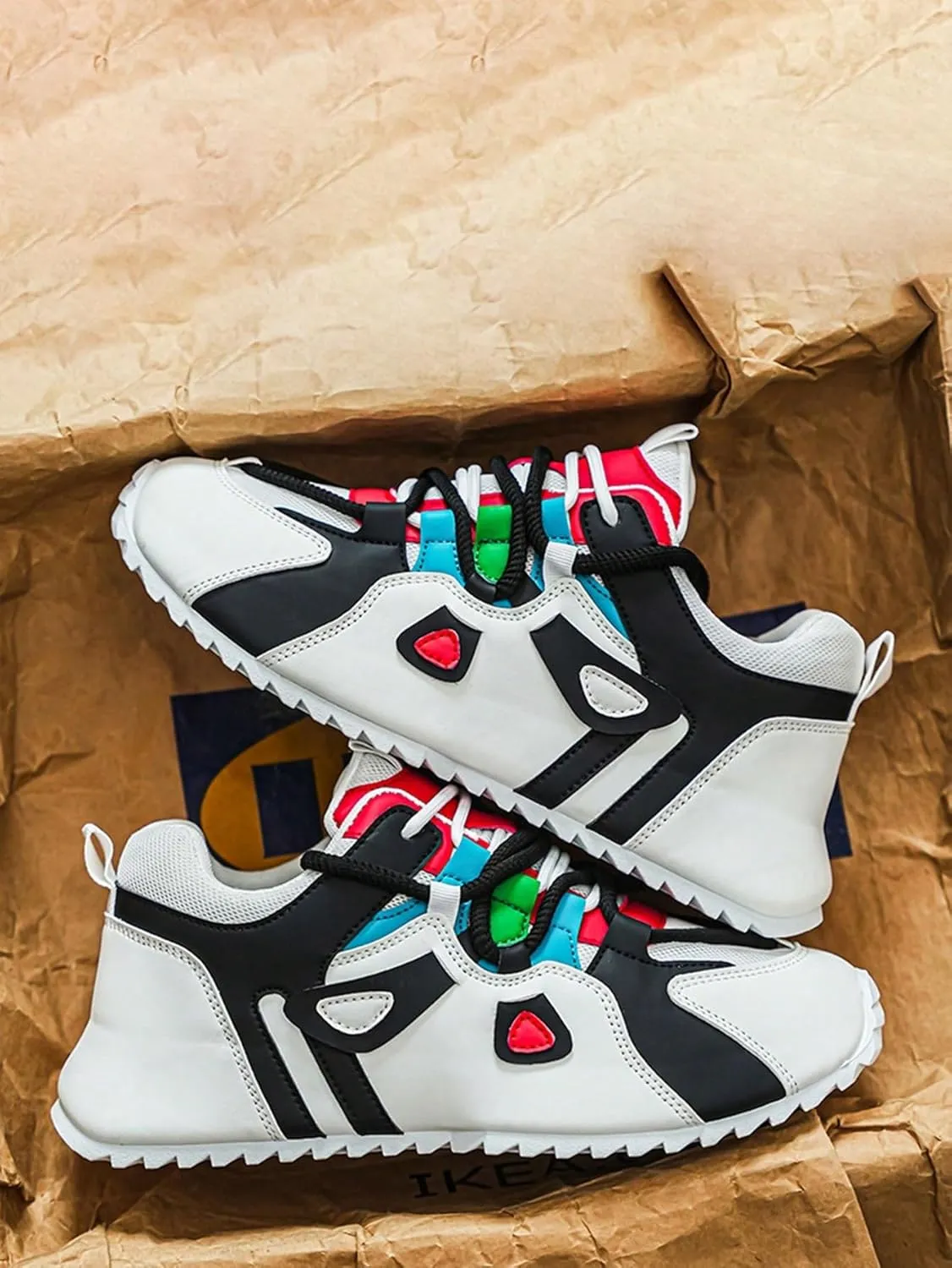 Breathable Mesh Y2K Patchwork Lightweight Comfortable Shoes for Women Casual Walking Style for Daily Streetwear with Soft Sole and Retro Aesthetic Design