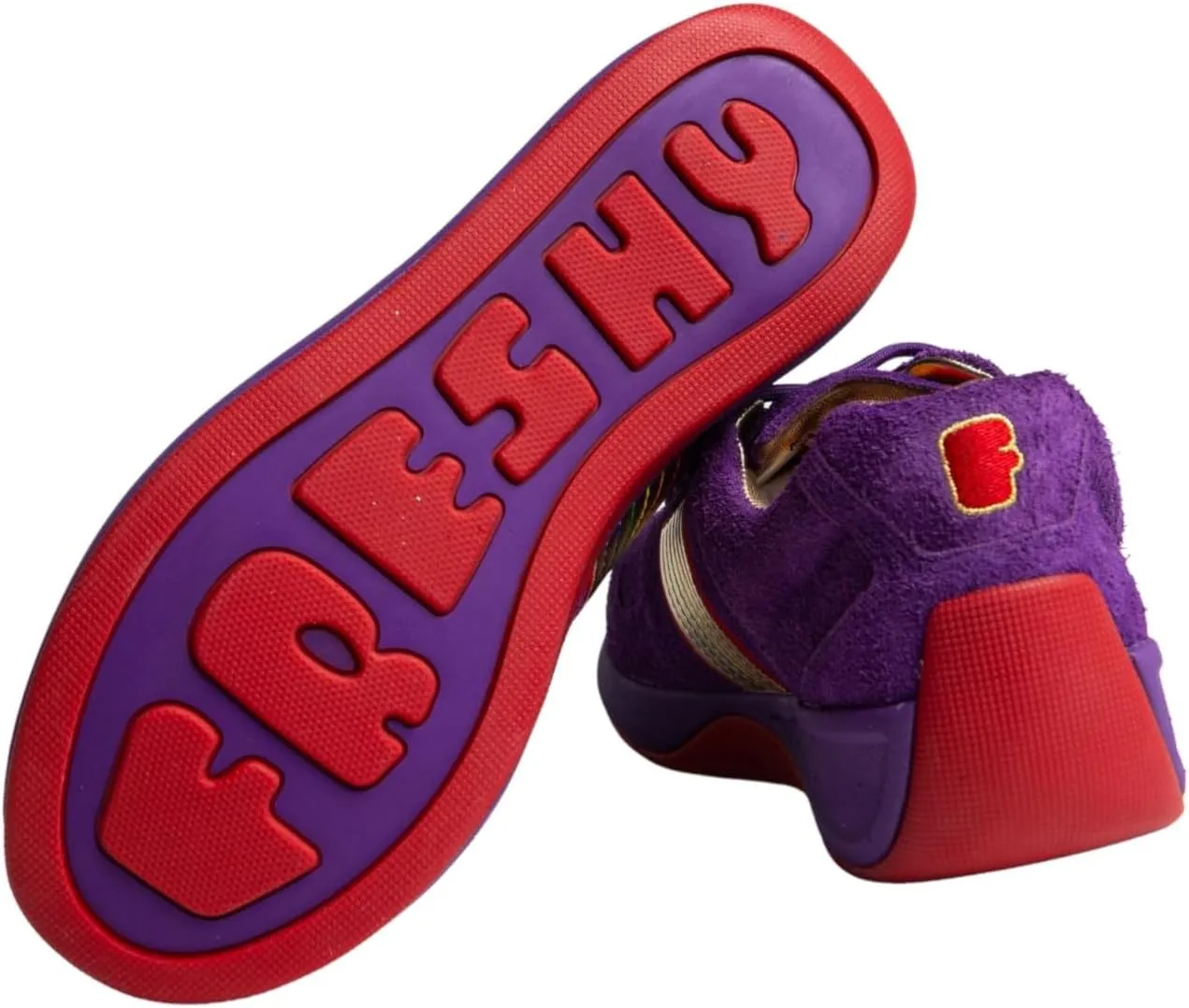 Brites, Fashion Sneakers. Mens and Womens Comfortable Trendy Sneakers with Climate-Control Insole and Rainbow Design