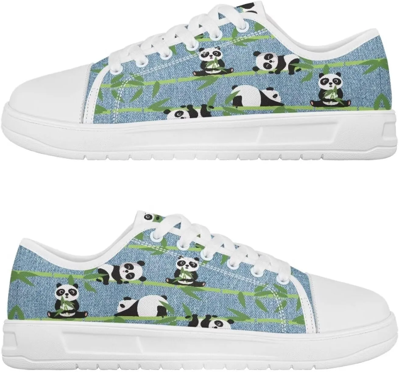Canvas Shoes for Women Low Top Casual White Black Sneakers Womens Lace Up Fashion Comfortable Walking Shoes