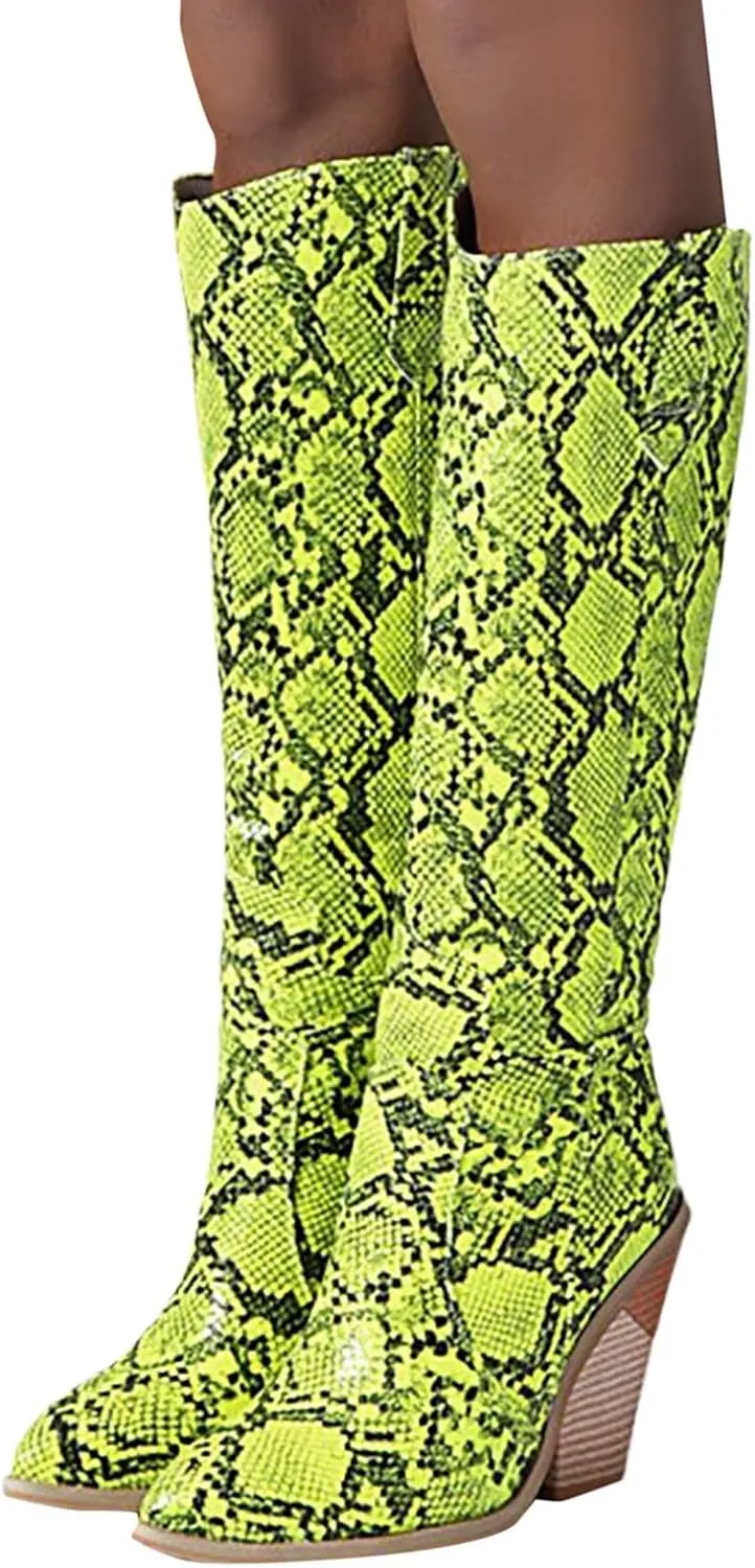 Cathalem Ankle Boots for Women Rhinestone Low Chunky Pointed Toe Boots with Full Bling Sparkly Crystals Booties for Wedding