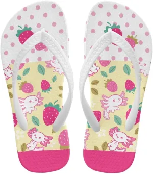 Children's Flip Flops Little Kid's Comfort Lightweight Soft Thong Sandals Girls Slide Sandals