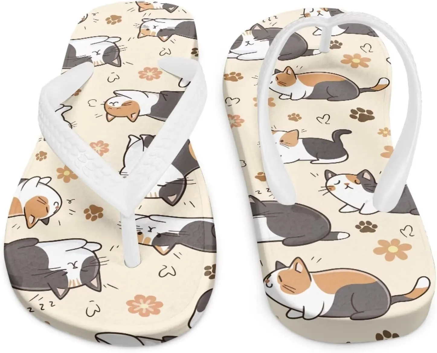 Children's Flip Flops Little Kid's Comfort Lightweight Soft Thong Sandals Girls Slide Sandals