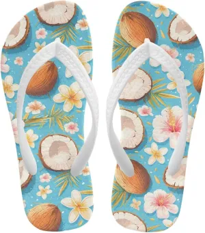 Children's Flip Flops Little Kid's Comfort Lightweight Soft Thong Sandals Girls Slide Sandals