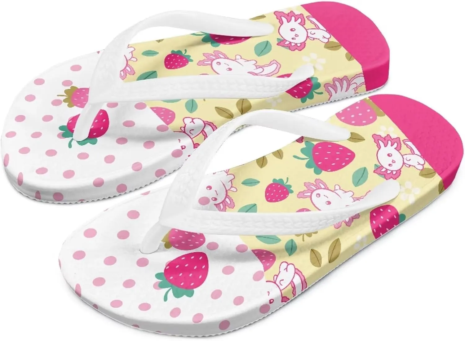 Children's Flip Flops Little Kid's Comfort Lightweight Soft Thong Sandals Girls Slide Sandals