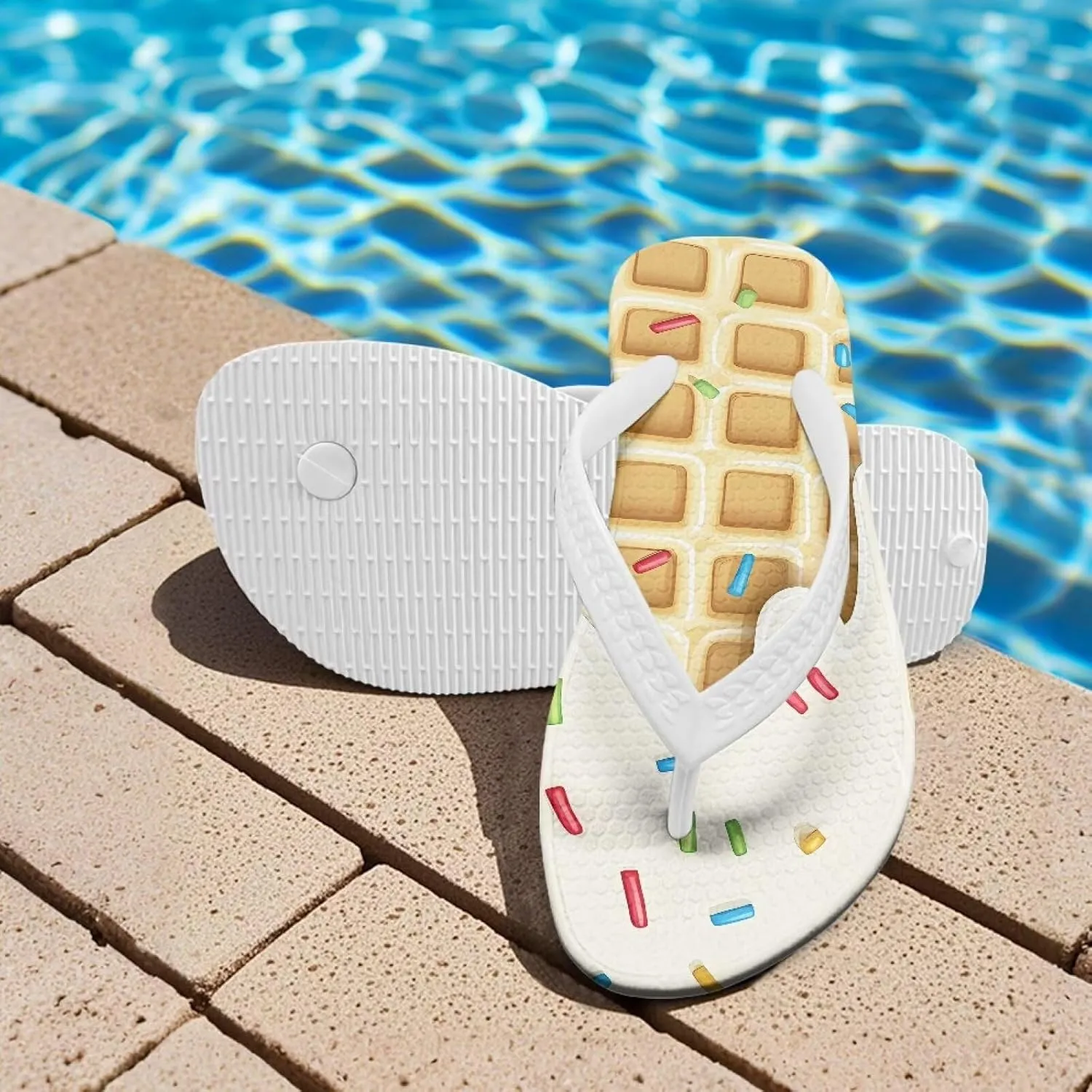 Children's Flip Flops Little Kid's Comfort Lightweight Soft Thong Sandals Girls Slide Sandals
