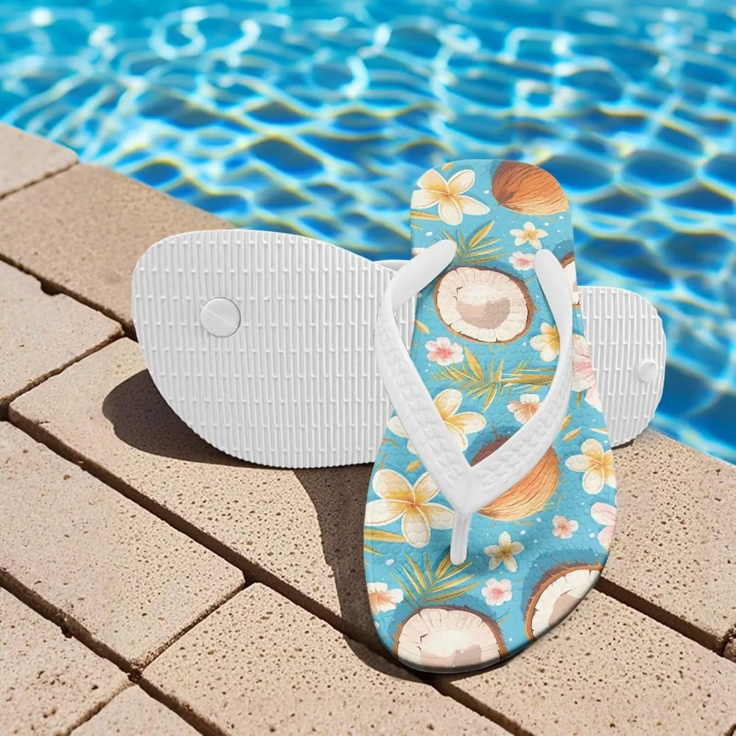 Children's Flip Flops Little Kid's Comfort Lightweight Soft Thong Sandals Girls Slide Sandals