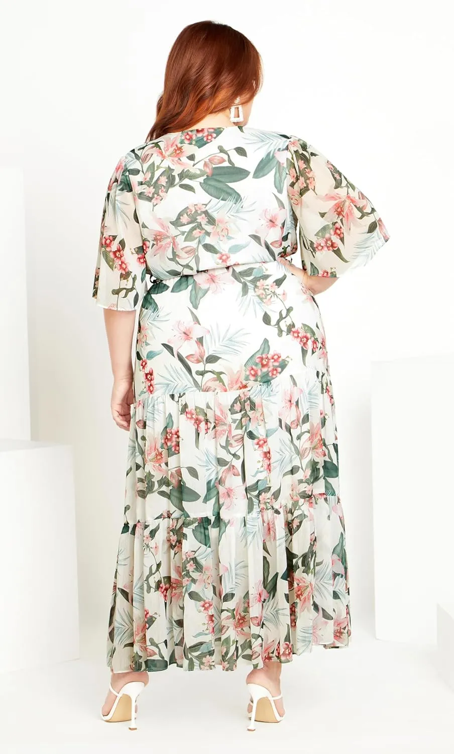 City Chic Women's Citychic Plus Size Maxi Penny PRT
