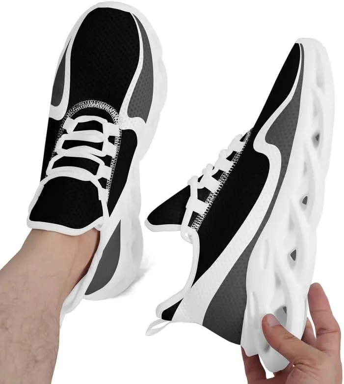 Custom Mens Road Running Shoes Personalize Breathable Baseball Athletic Sneakers Lightweight Walking Shoe Gym Trainers