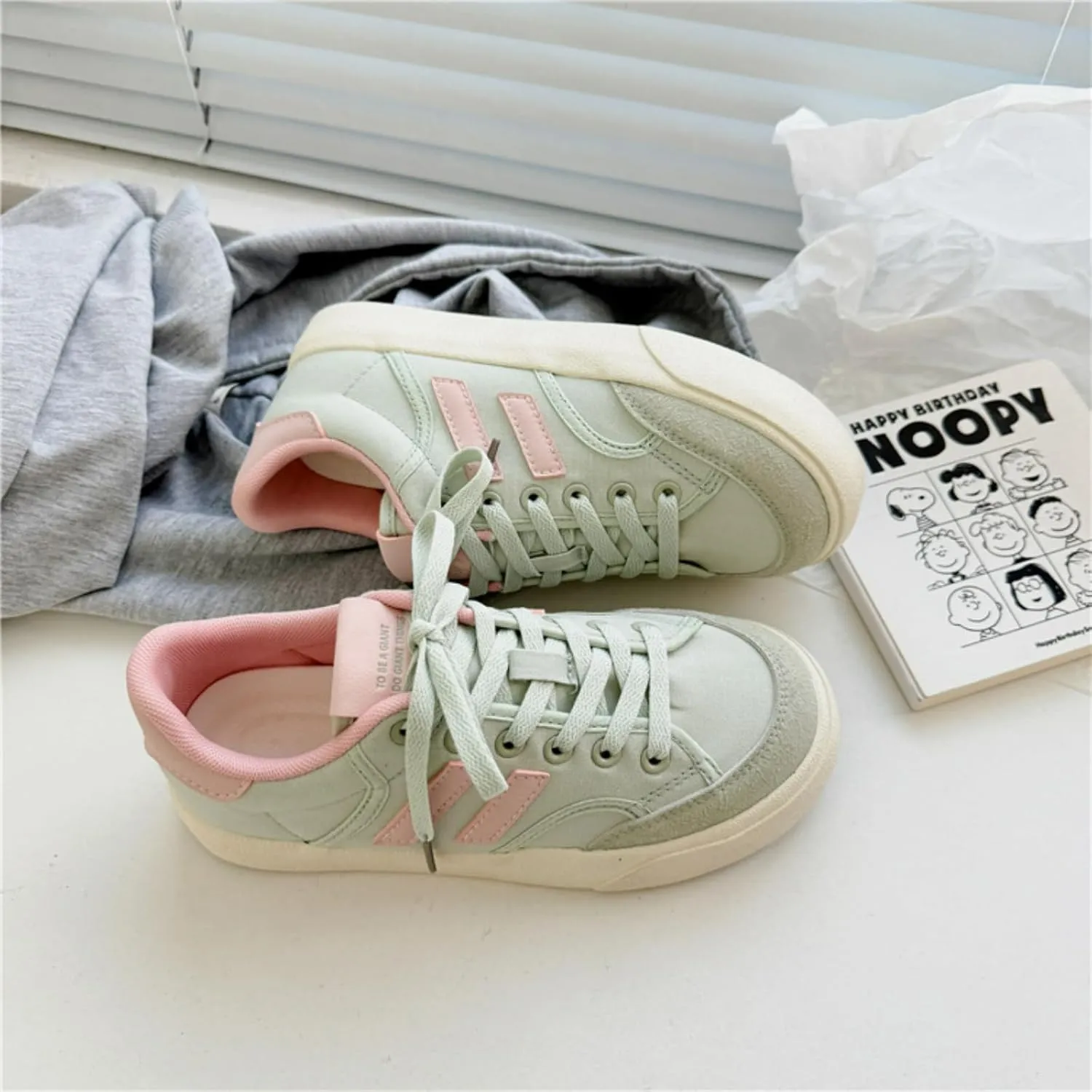 Cute Bowknot Star Cat Fish Chunky Platform Sneakers Women Y2K Aesthetic 1.2" Height Increase Casual Outfit Cute Walking Shoes