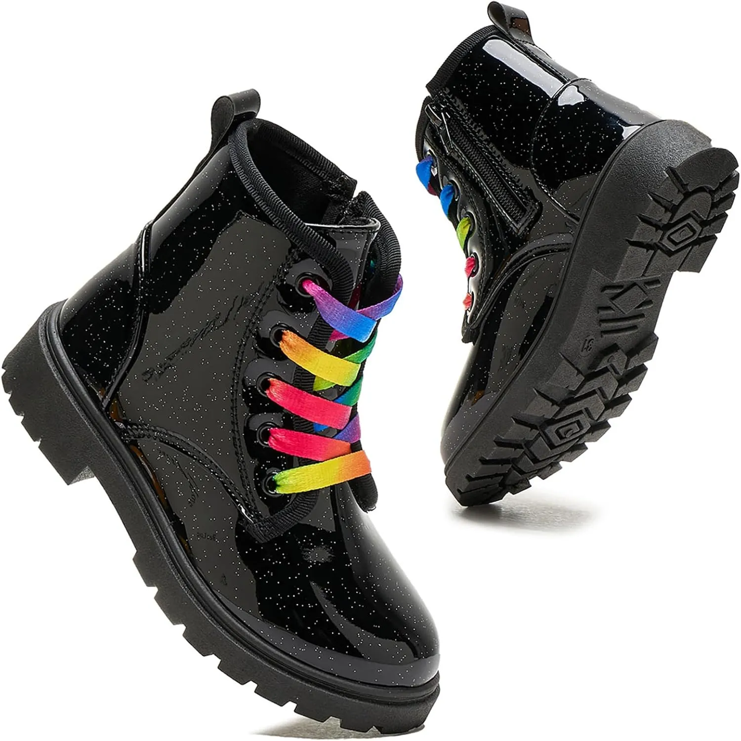 Daclay Girls' Boots Children's Boots Outdoor Boots Girls' Plush Short Boots Boys' boots