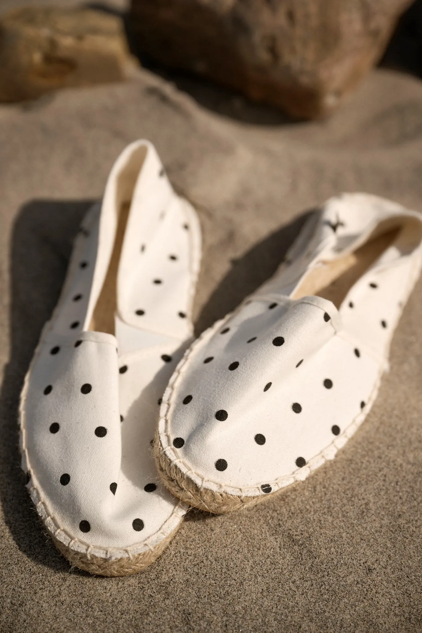dotted espadrillos