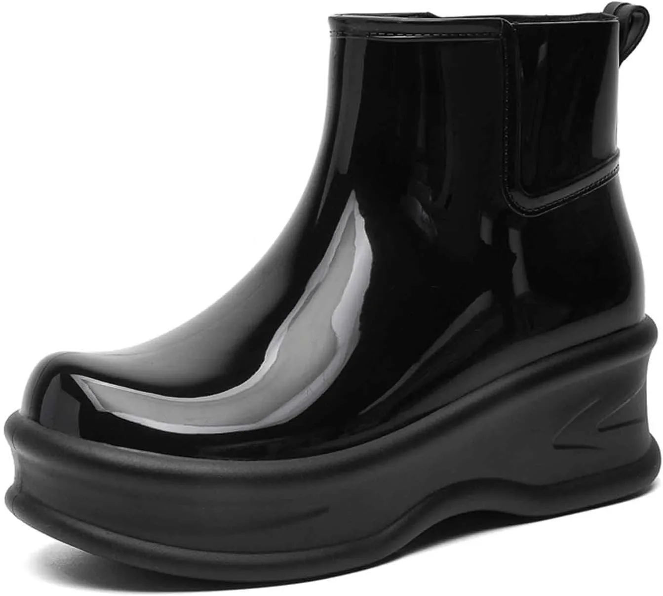 Durable Women's Rain Shoes Thick Sole Footwear Rainy Days Perfect Outdoor Activities Stylish and Rain Boots with Dogs