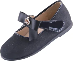EIGHT KM Toddler Girls Dress Shoes – Girls Mary Jane Shoes | Mary Jane Flats - Ballet Flats – Party, Flower Girl, Wedding Dress Shoes for Girls – Comfortable & Non-Slip Design for Ages up to 7