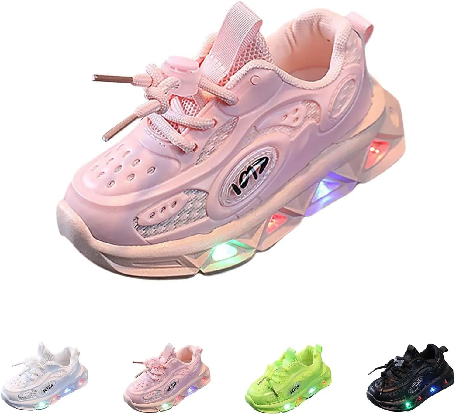 Fashion LED Light Baby Shoes Casual Children Shoes Boys Girls Sandals Soft Kids Sports Toddler Athletic Shoe