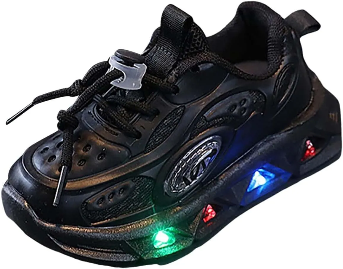 Fashion LED Light Baby Shoes Casual Children Shoes Boys Girls Sandals Soft Kids Sports Toddler Athletic Shoe