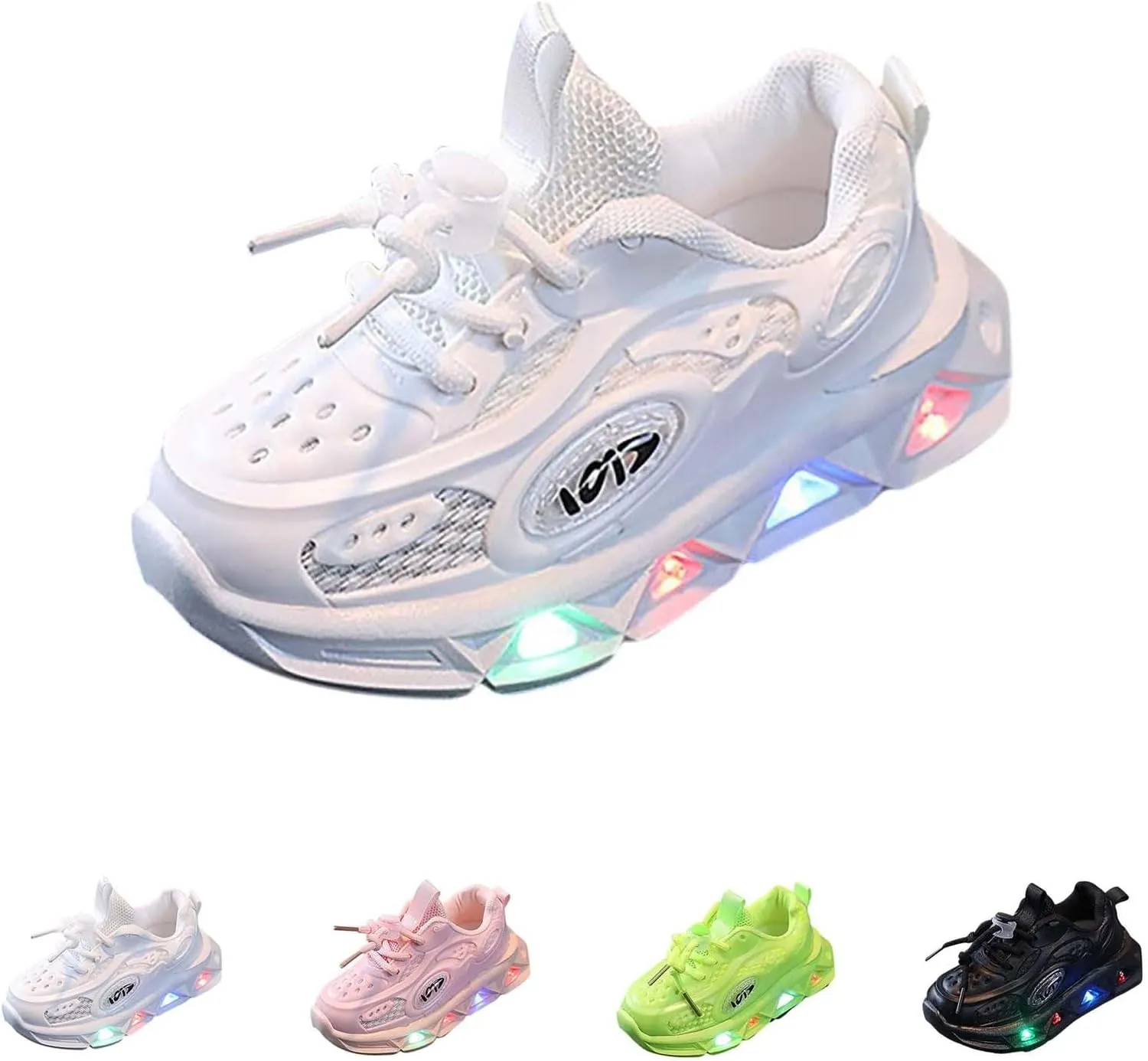 Fashion LED Light Baby Shoes Casual Children Shoes Boys Girls Sandals Soft Kids Sports Toddler Athletic Shoe