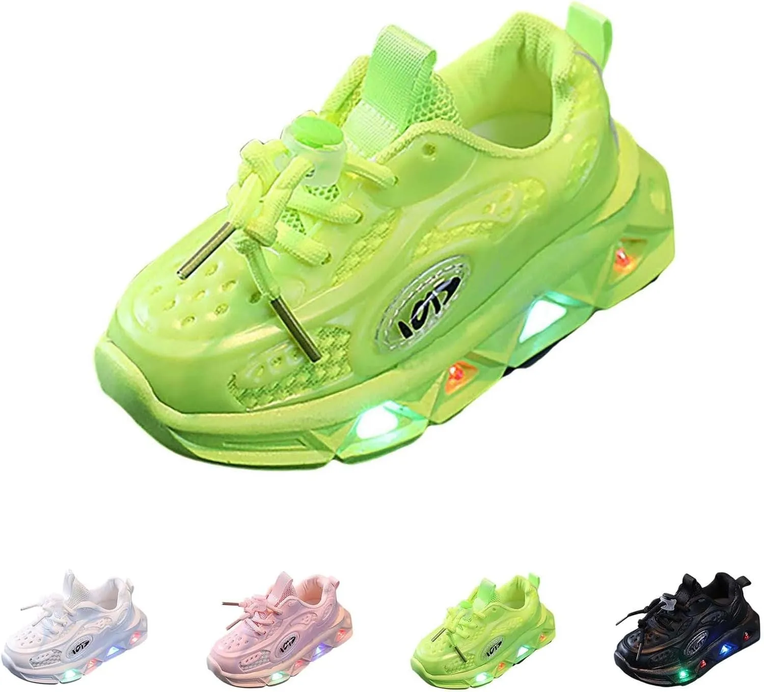 Fashion LED Light Baby Shoes Casual Children Shoes Boys Girls Sandals Soft Kids Sports Toddler Athletic Shoe