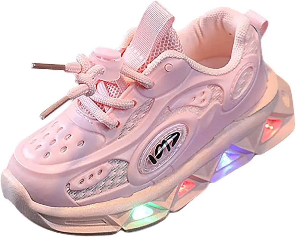 Fashion LED Light Baby Shoes Casual Children Shoes Boys Girls Sandals Soft Kids Sports Toddler Athletic Shoe