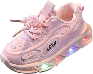 Fashion LED Light Baby Shoes Casual Children Shoes Boys Girls Sandals Soft Kids Sports Toddler Athletic Shoe