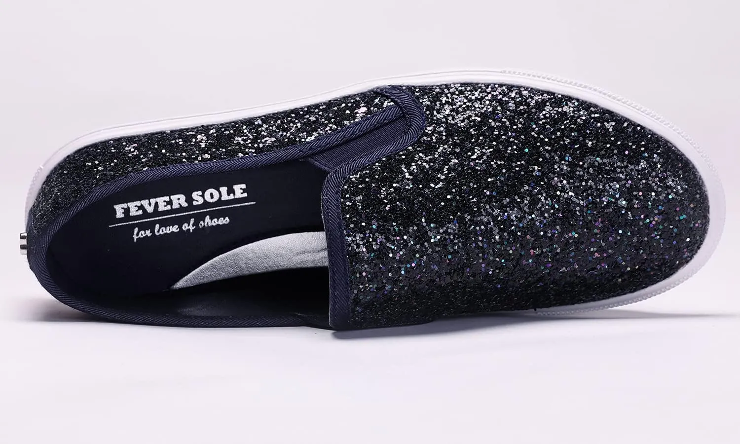 FEVERSOLE Women's Fashion Slip-On Sneaker Casual Flat Loafers