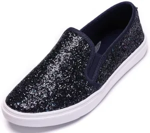 FEVERSOLE Women's Fashion Slip-On Sneaker Casual Flat Loafers